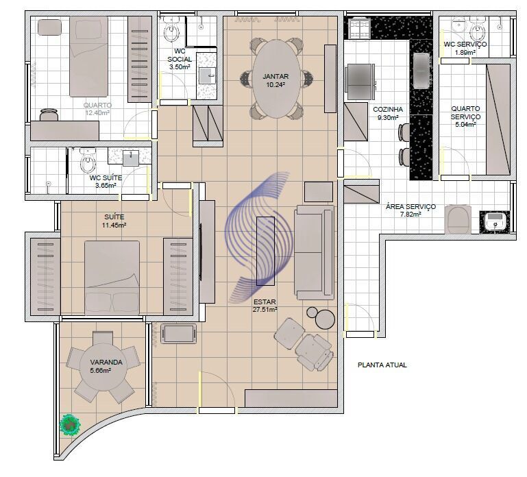 Apartamento à venda com 3 quartos, 98m² - Foto 26