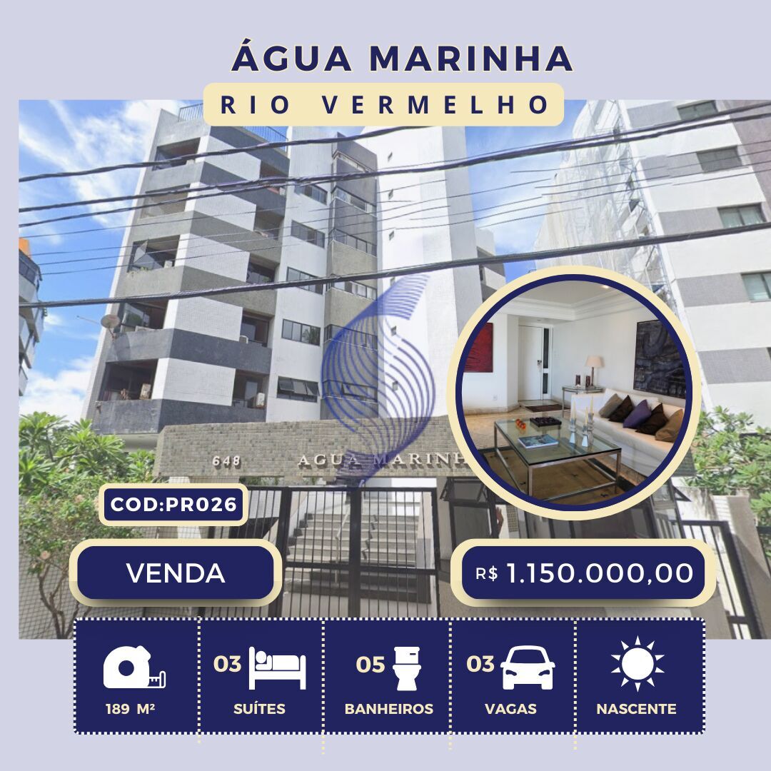 Apartamento à venda com 3 quartos, 189m² - Foto 1