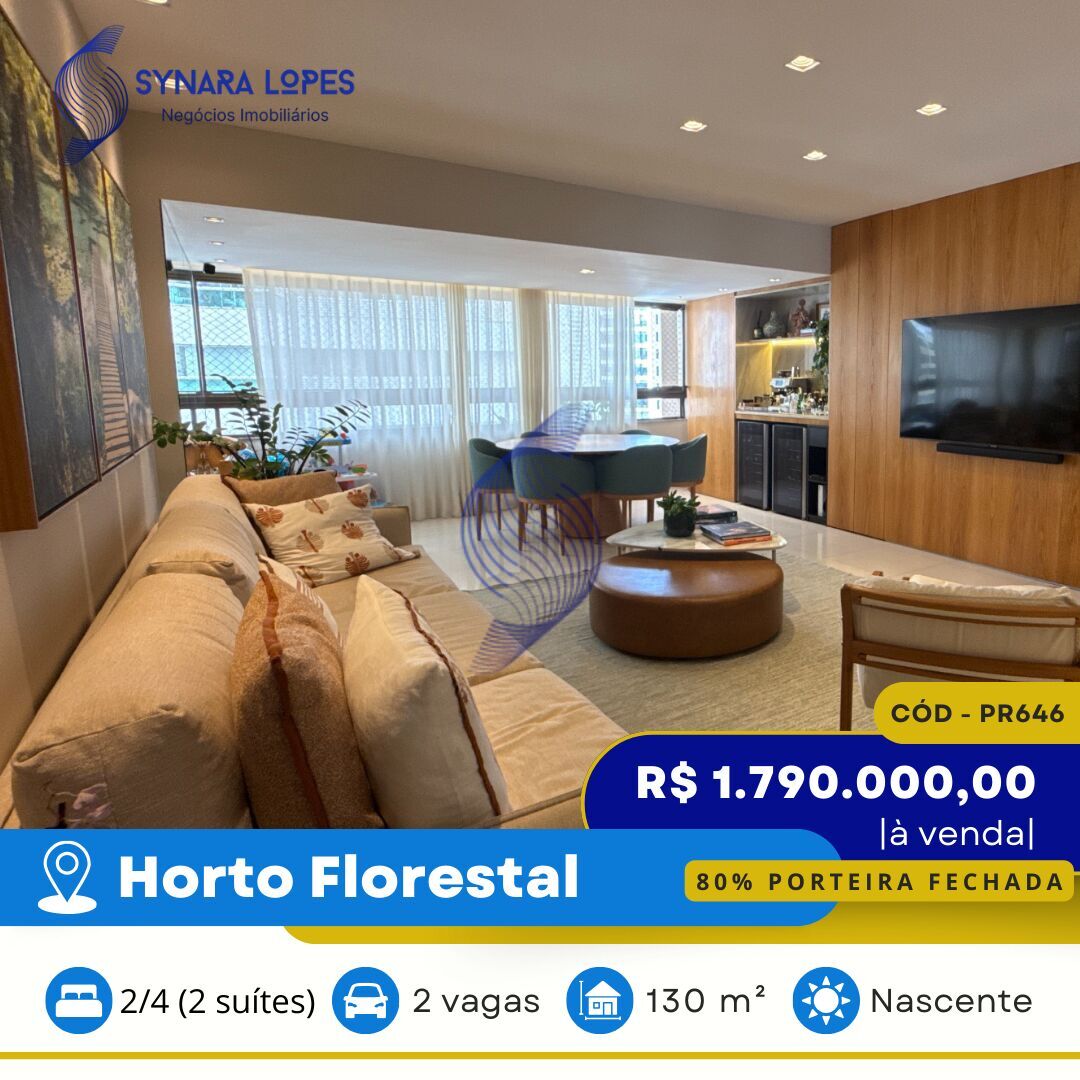 Apartamento à venda com 2 quartos, 130m² - Foto 1