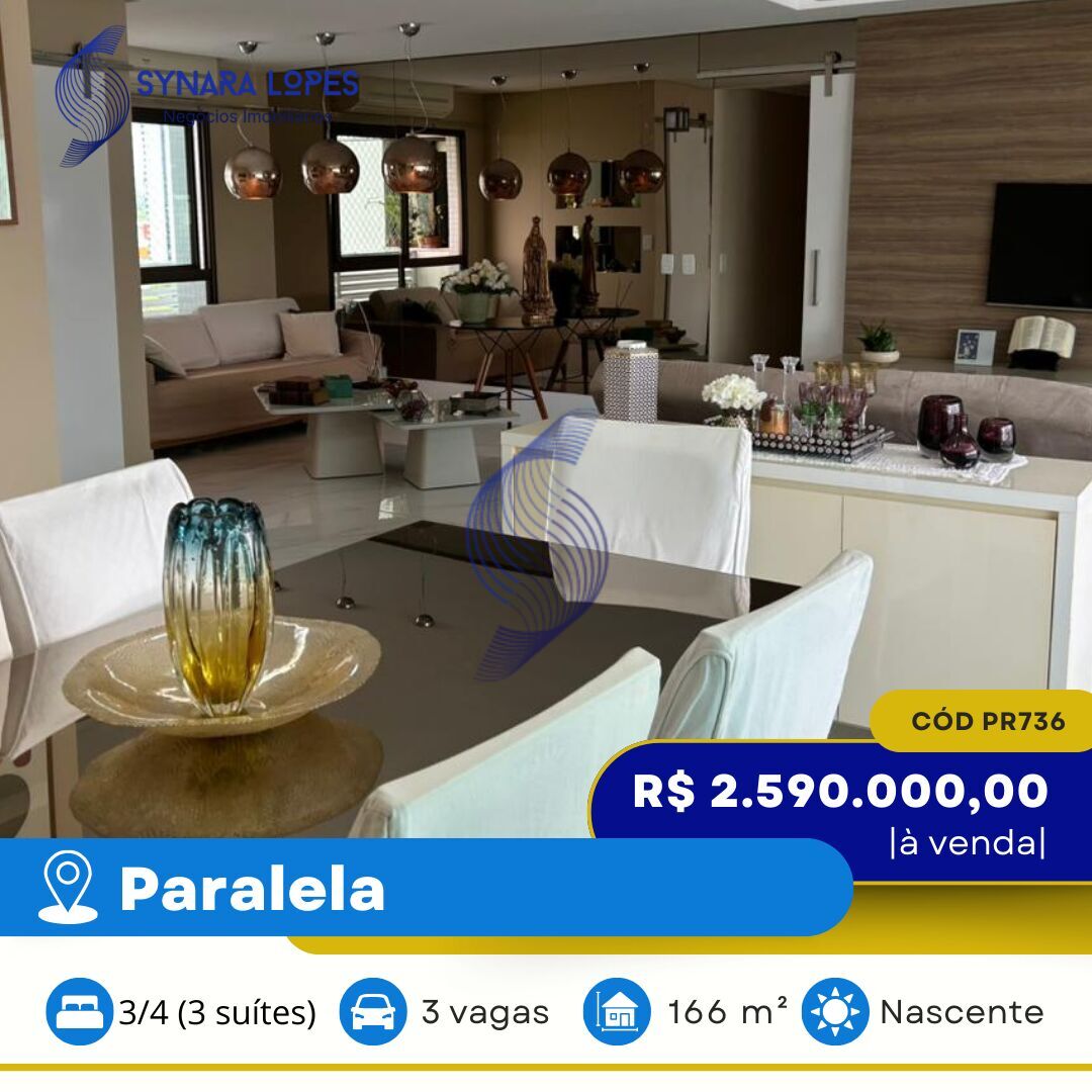 Apartamento, 3 quartos, 166 m² - Foto 1