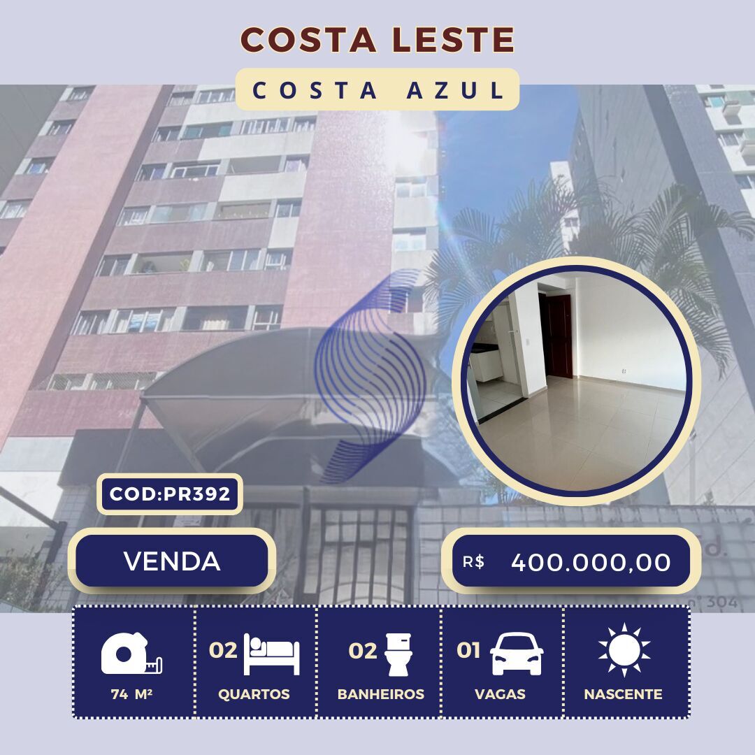 Apartamento à venda com 2 quartos, 74m² - Foto 1