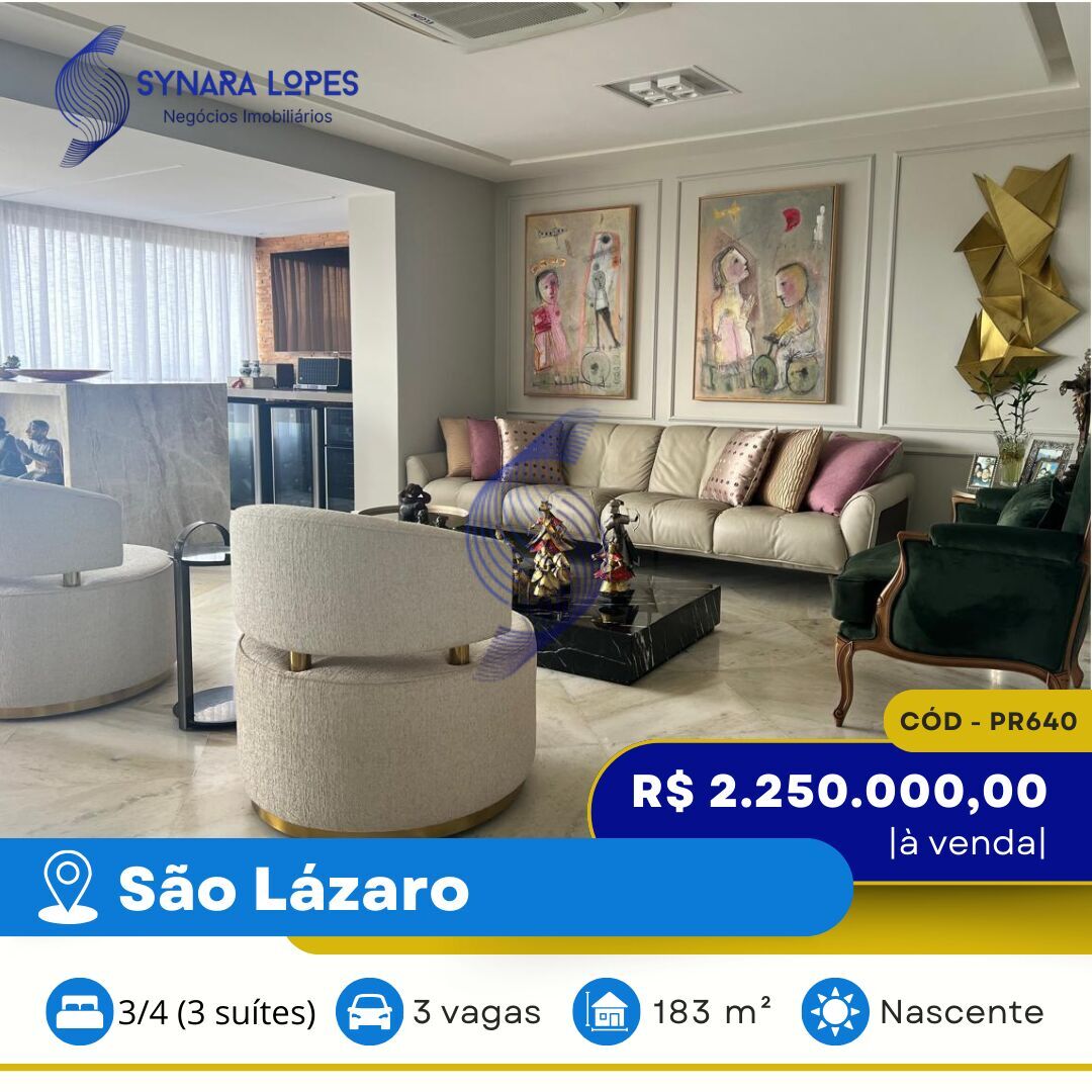 Apartamento, 3 quartos, 183 m² - Foto 1