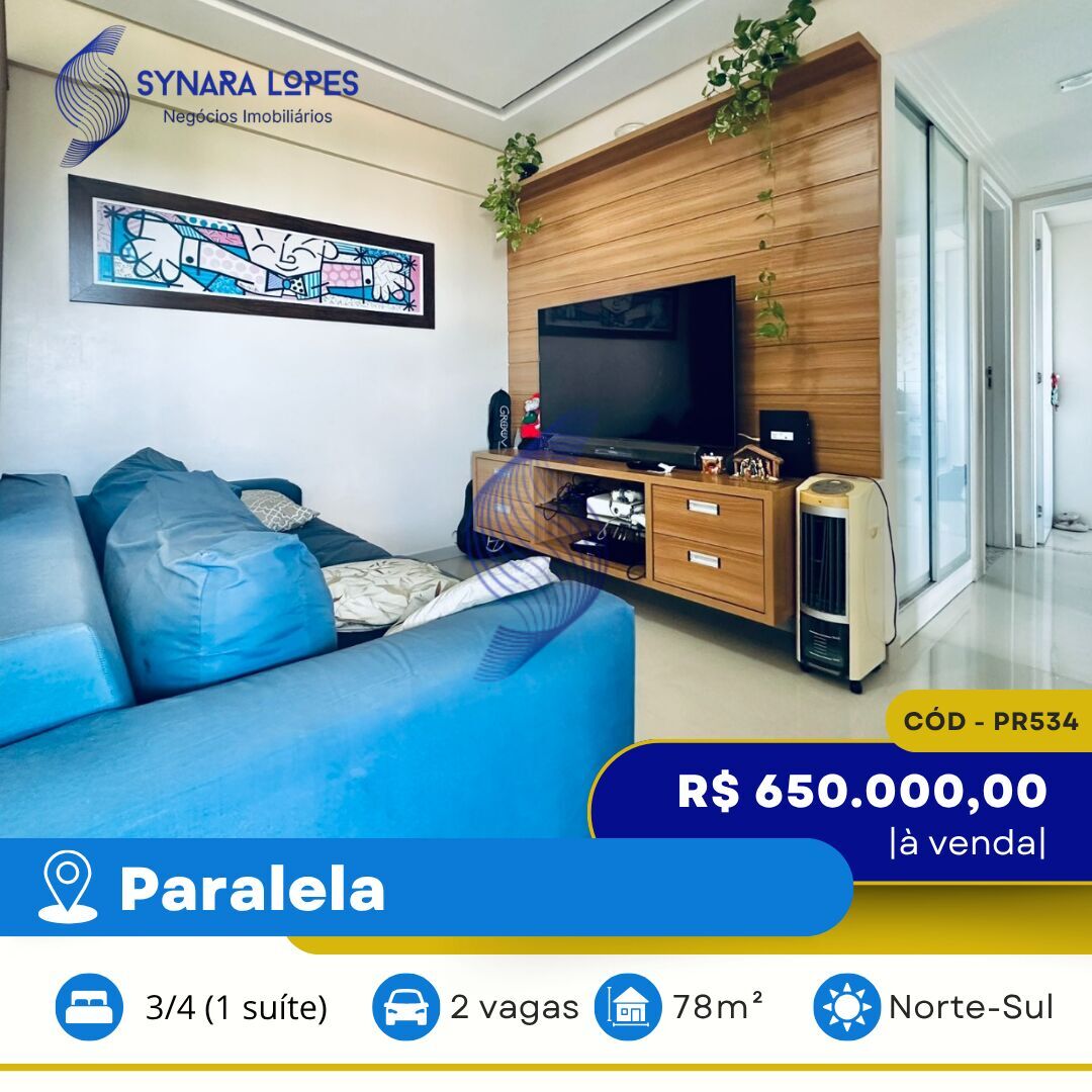 Apartamento à venda com 3 quartos, 78m² - Foto 1