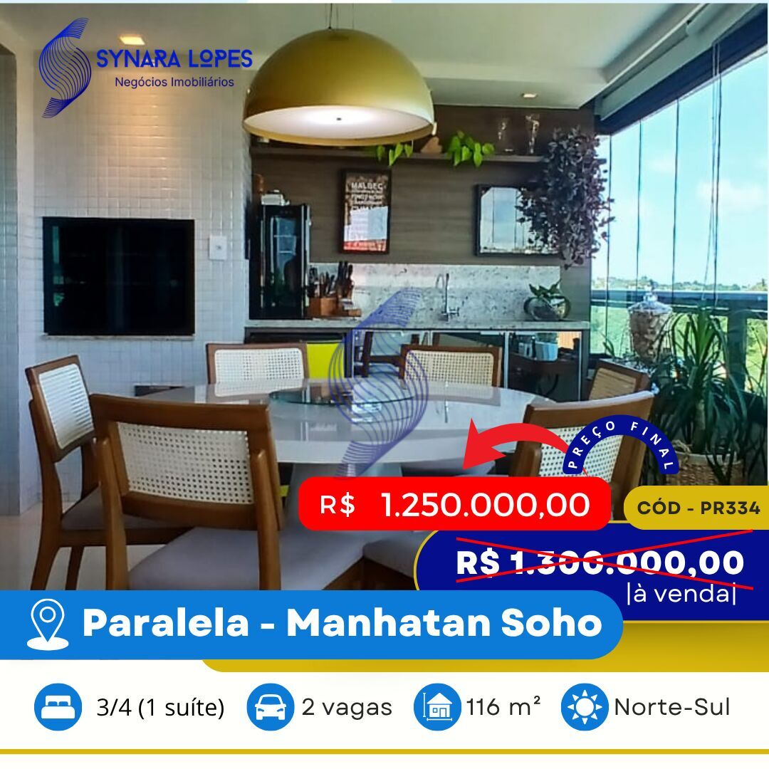 Apartamento à venda com 3 quartos, 113m² - Foto 1