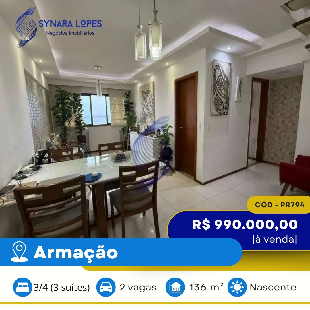 Cobertura, 3 quartos, 136 m² - Foto 1