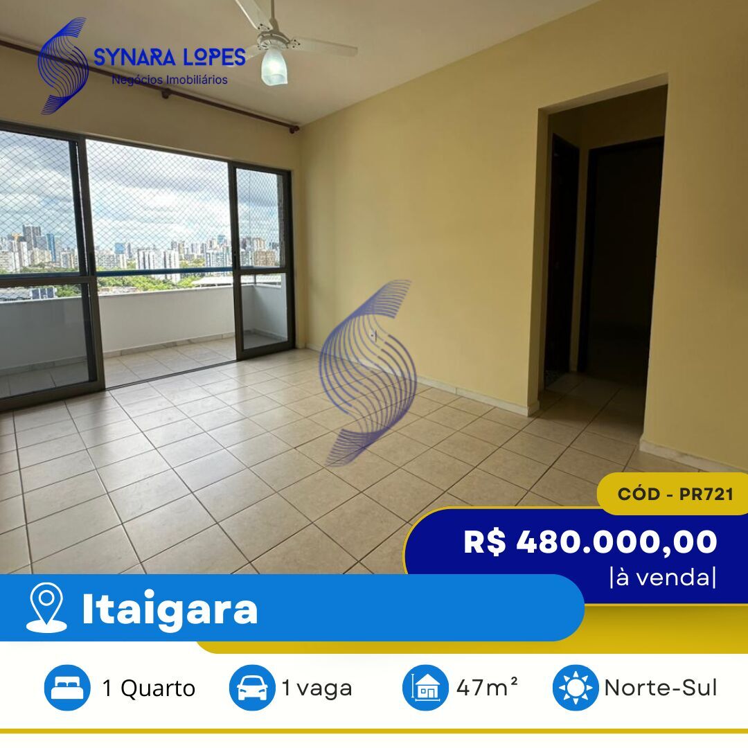 Apartamento, 1 quarto, 47 m² - Foto 1