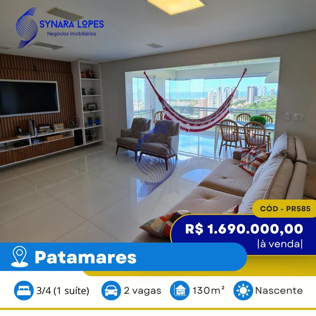 Apartamento à venda com 3 quartos, 130m² - Foto 1