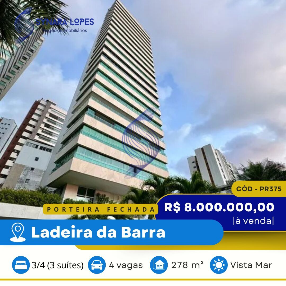 Apartamento à venda com 3 quartos, 278m² - Foto 1