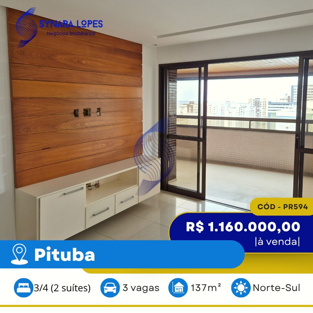 Apartamento à venda com 3 quartos, 137m² - Foto 1