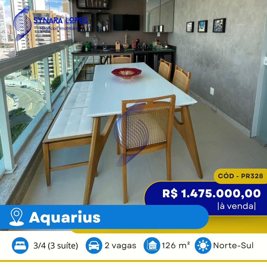 Apartamento, 3 quartos, 126 m² - Foto 1