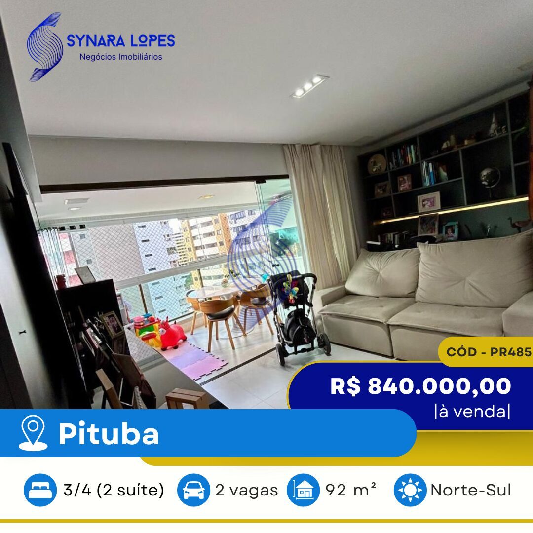 Apartamento à venda com 3 quartos, 92m² - Foto 1