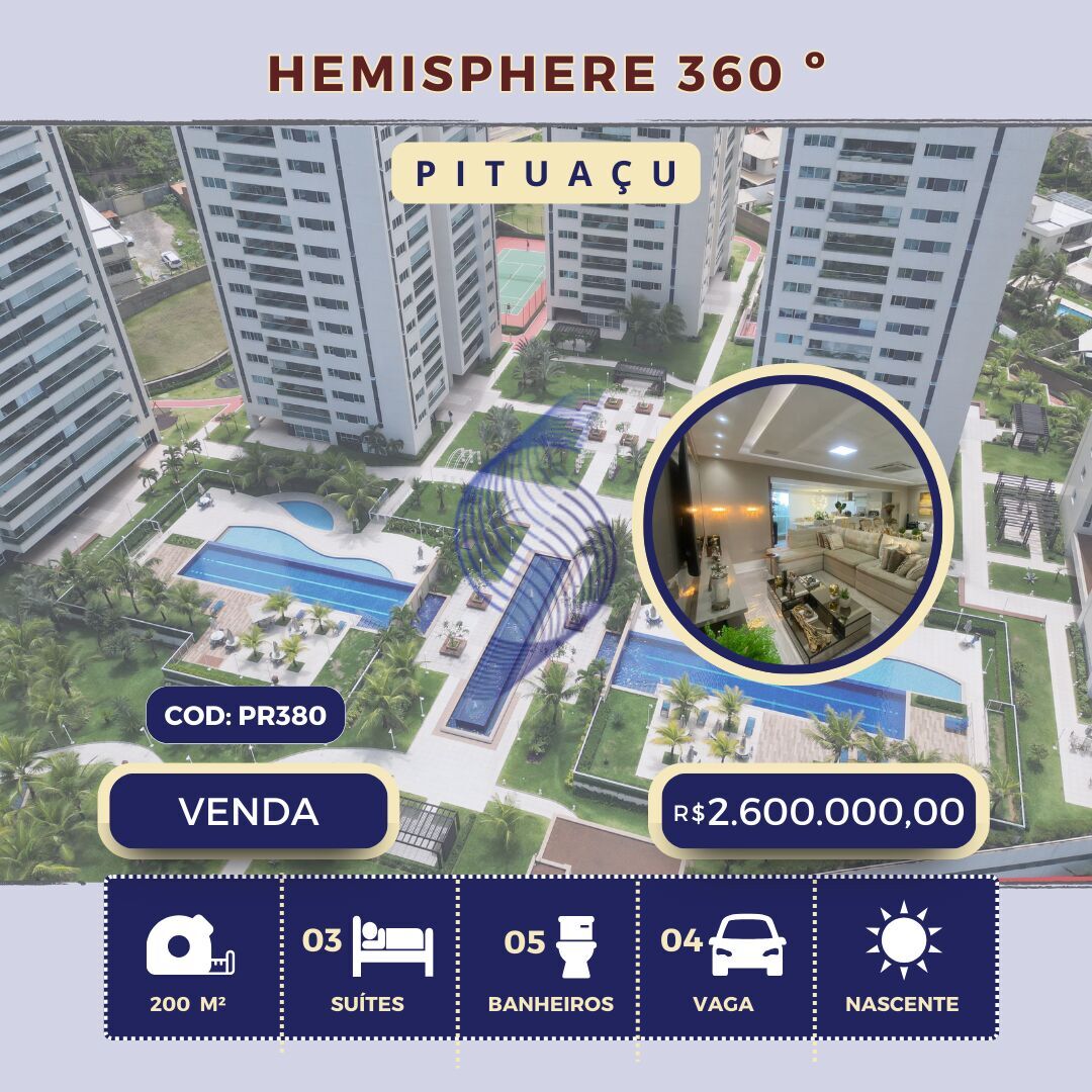 Apartamento à venda com 3 quartos, 200m² - Foto 1