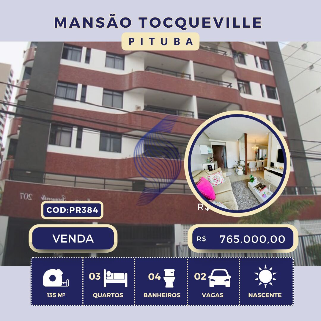 Apartamento à venda com 3 quartos, 135m² - Foto 1