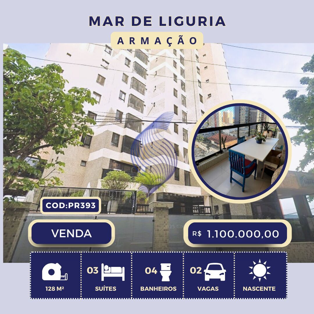 Apartamento à venda com 3 quartos, 128m² - Foto 1