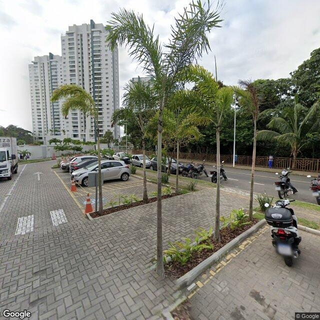 Imagem estática do "Street View" da localização