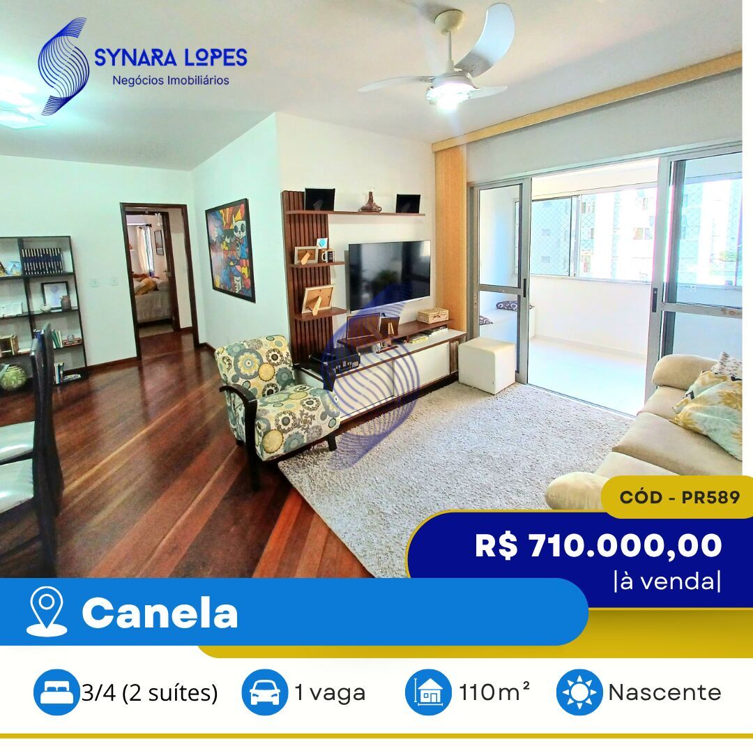 Apartamento à venda com 3 quartos, 110m² - Foto 1