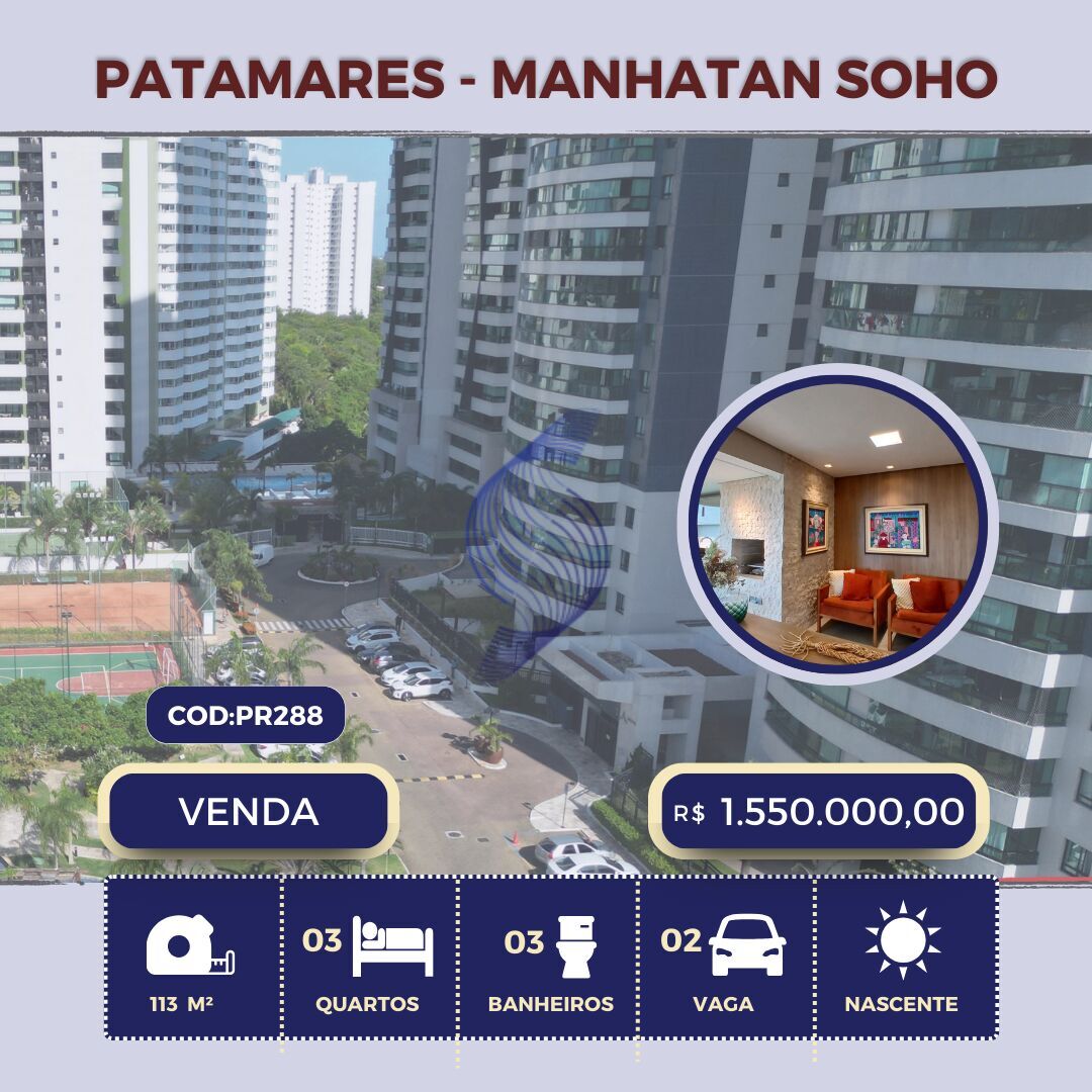 Apartamento à venda com 3 quartos, 113m² - Foto 1