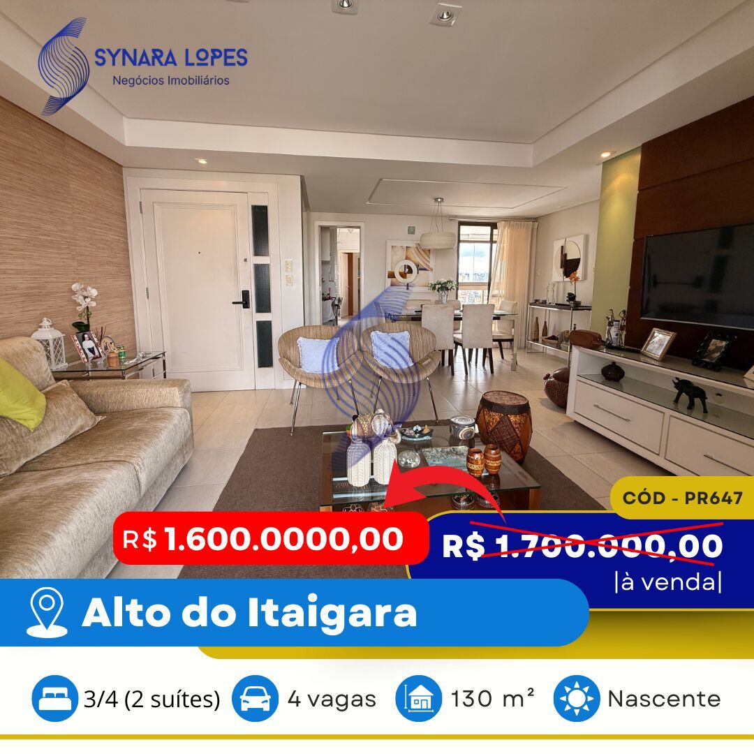 Apartamento, 3 quartos, 130 m² - Foto 1