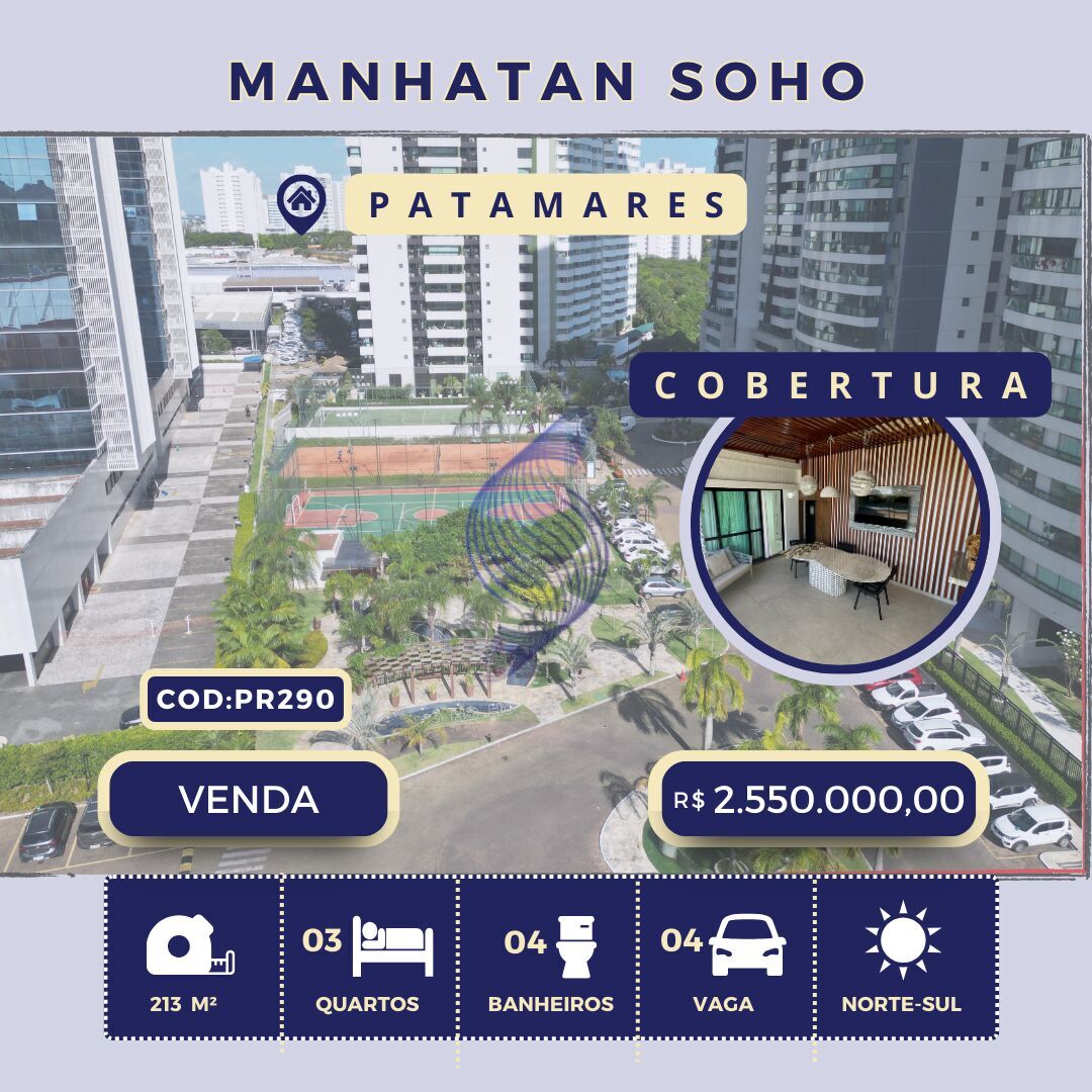 Cobertura à venda com 3 quartos, 213m² - Foto 1