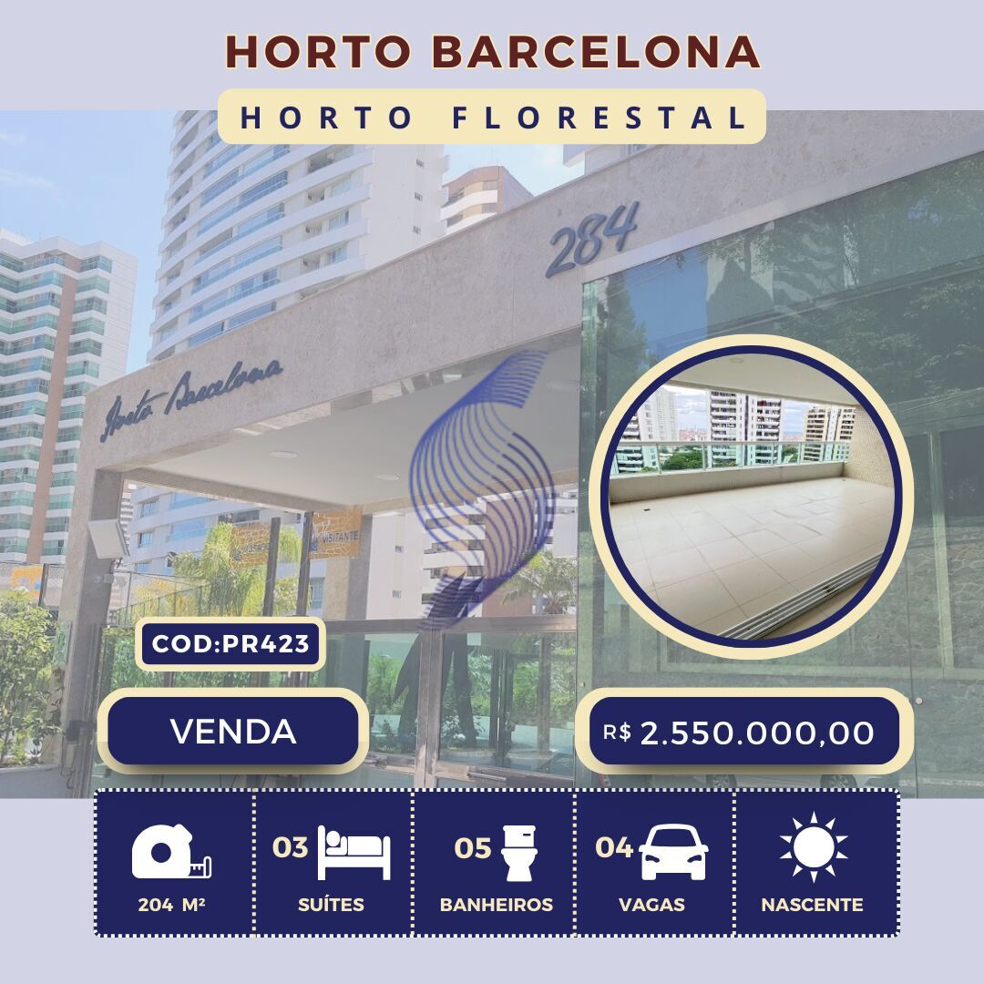 Apartamento à venda com 3 quartos, 204m² - Foto 1