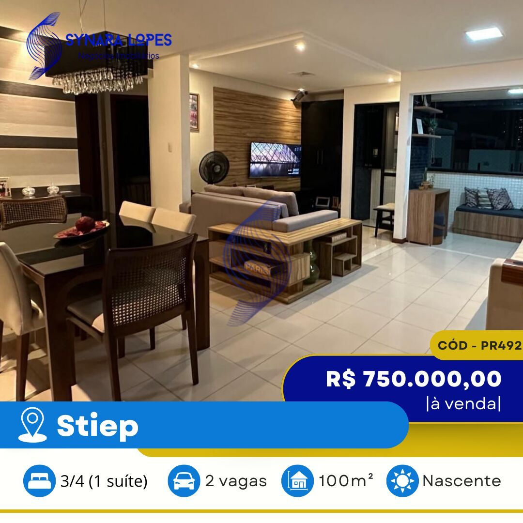 Apartamento à venda com 3 quartos, 90m² - Foto 1