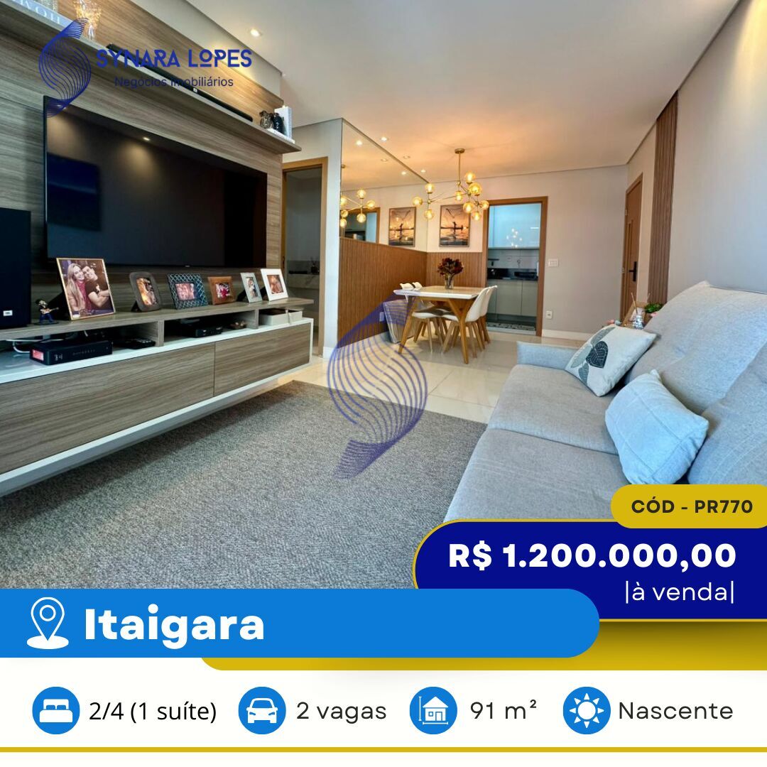 Apartamento, 2 quartos, 91 m² - Foto 1