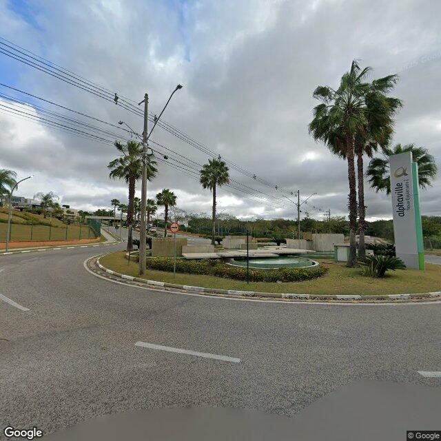 Imagem estática do "Street View" da localização