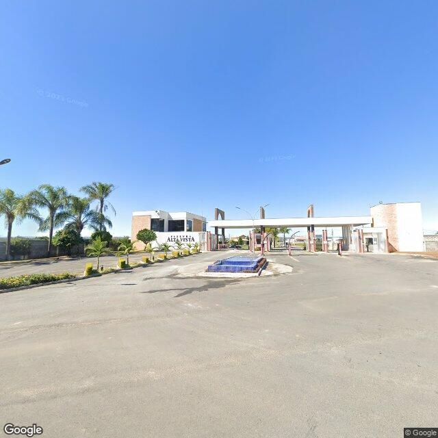 Imagem estática do "Street View" da localização