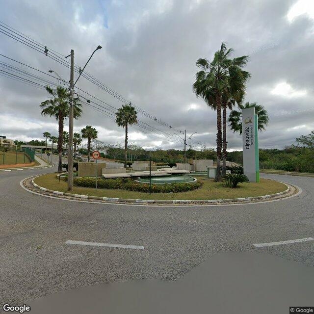 Imagem estática do "Street View" da localização