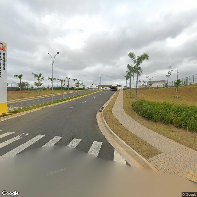 Imagem estática do "Street View" da localização