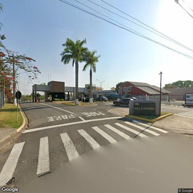 Imagem estática do "Street View" da localização