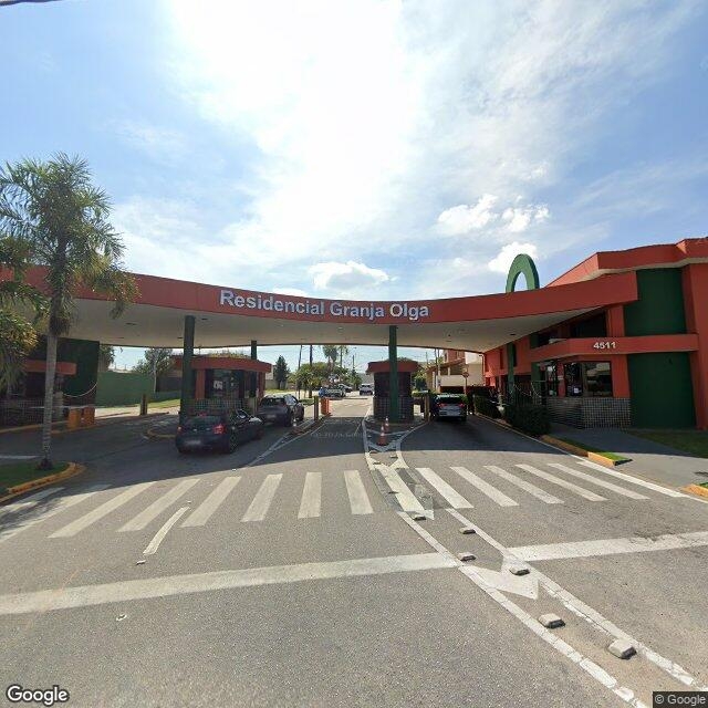 Imagem estática do "Street View" da localização