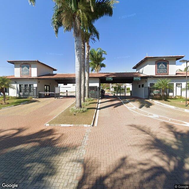 Imagem estática do "Street View" da localização