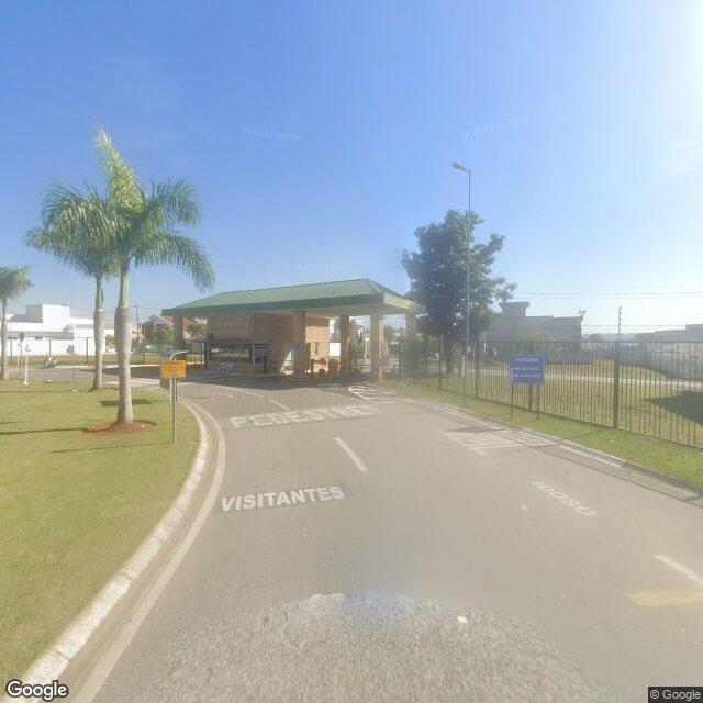 Imagem estática do "Street View" da localização