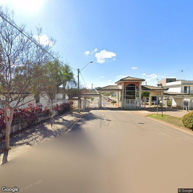 Imagem estática do "Street View" da localização