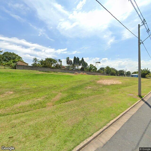 Imagem estática do "Street View" da localização