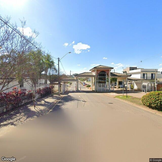 Imagem estática do "Street View" da localização