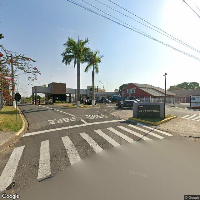 Imagem estática do "Street View" da localização
