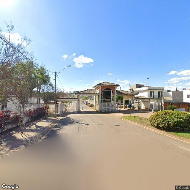 Imagem estática do "Street View" da localização