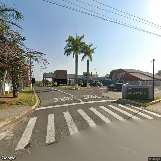 Imagem estática do "Street View" da localização