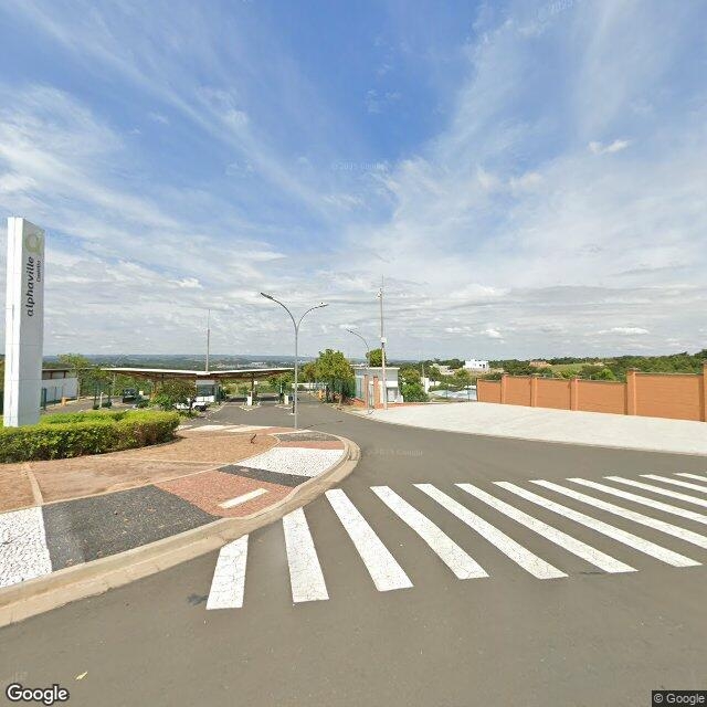 Imagem estática do "Street View" da localização