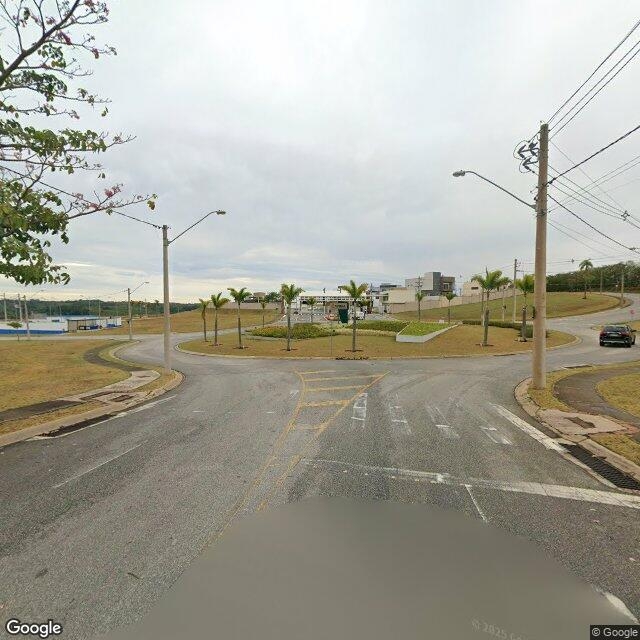 Imagem estática do "Street View" da localização