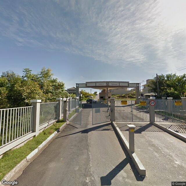 Imagem estática do "Street View" da localização