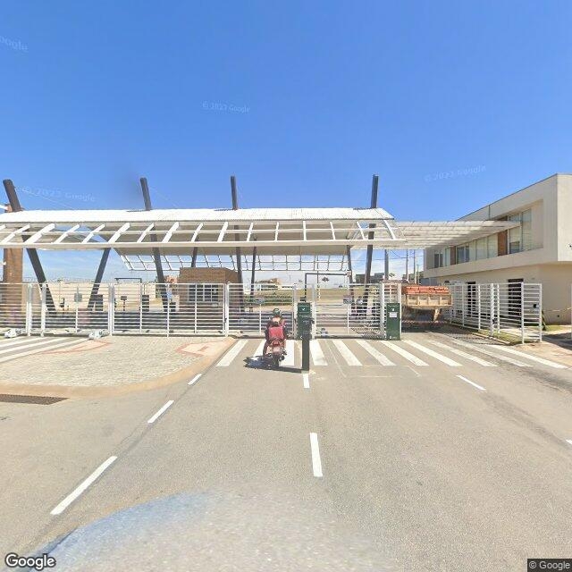 Imagem estática do "Street View" da localização