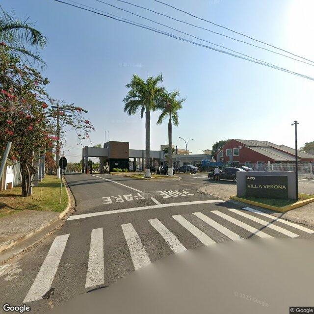 Imagem estática do "Street View" da localização