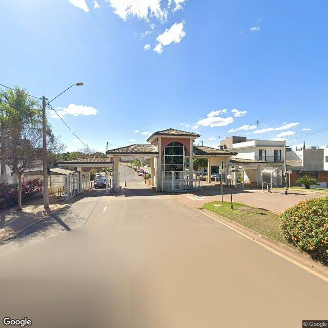 Imagem estática do "Street View" da localização