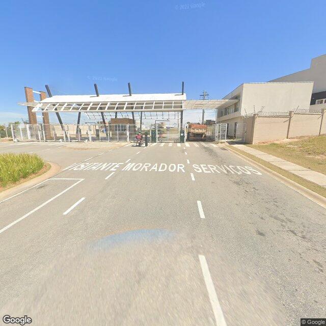 Imagem estática do "Street View" da localização