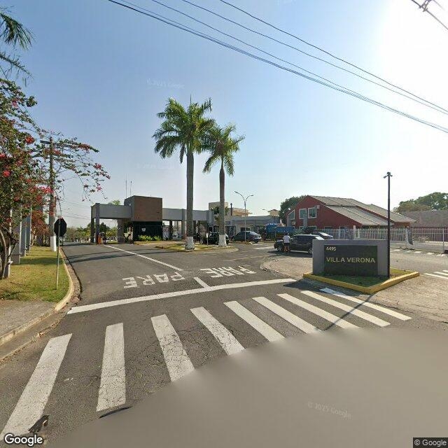 Imagem estática do "Street View" da localização