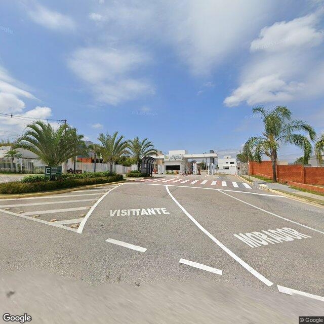 Imagem estática do "Street View" da localização