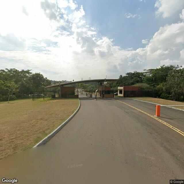 Imagem estática do "Street View" da localização